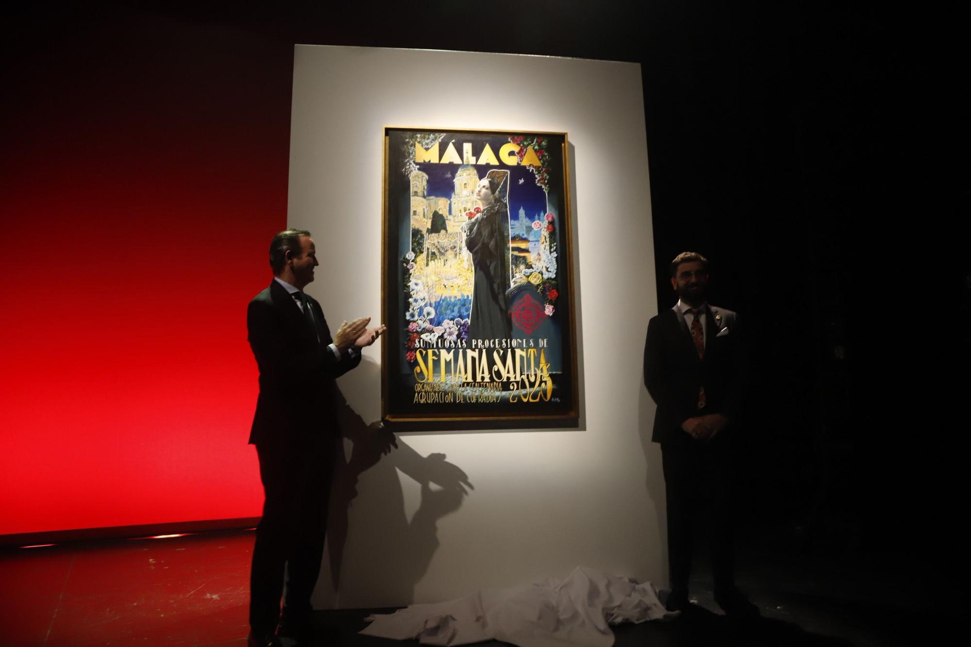 Presentación del cartel de la Semana Santa de Málaga de 2023