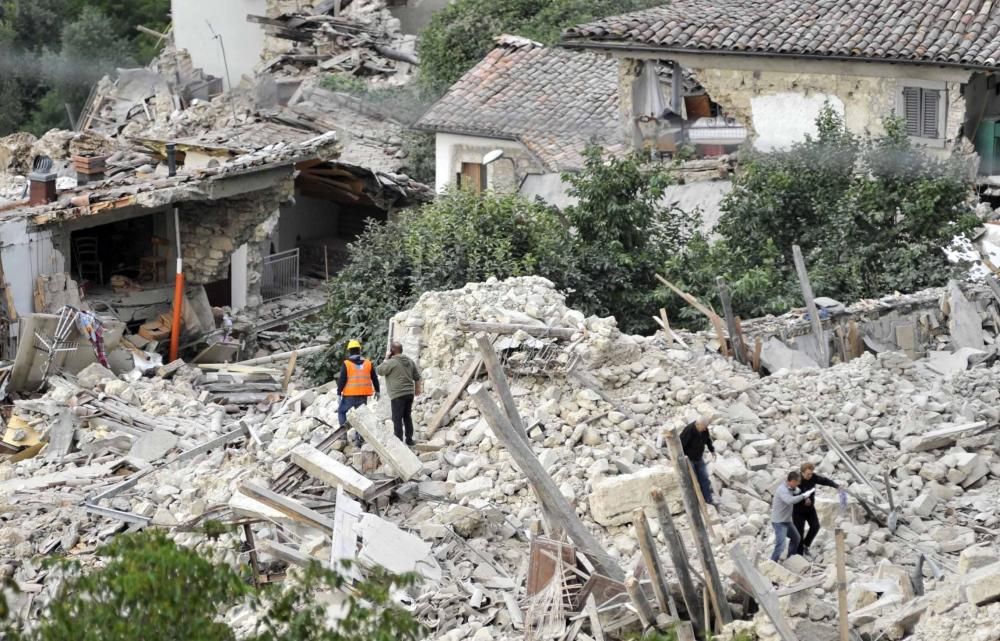 Terremoto en el centro de Italia