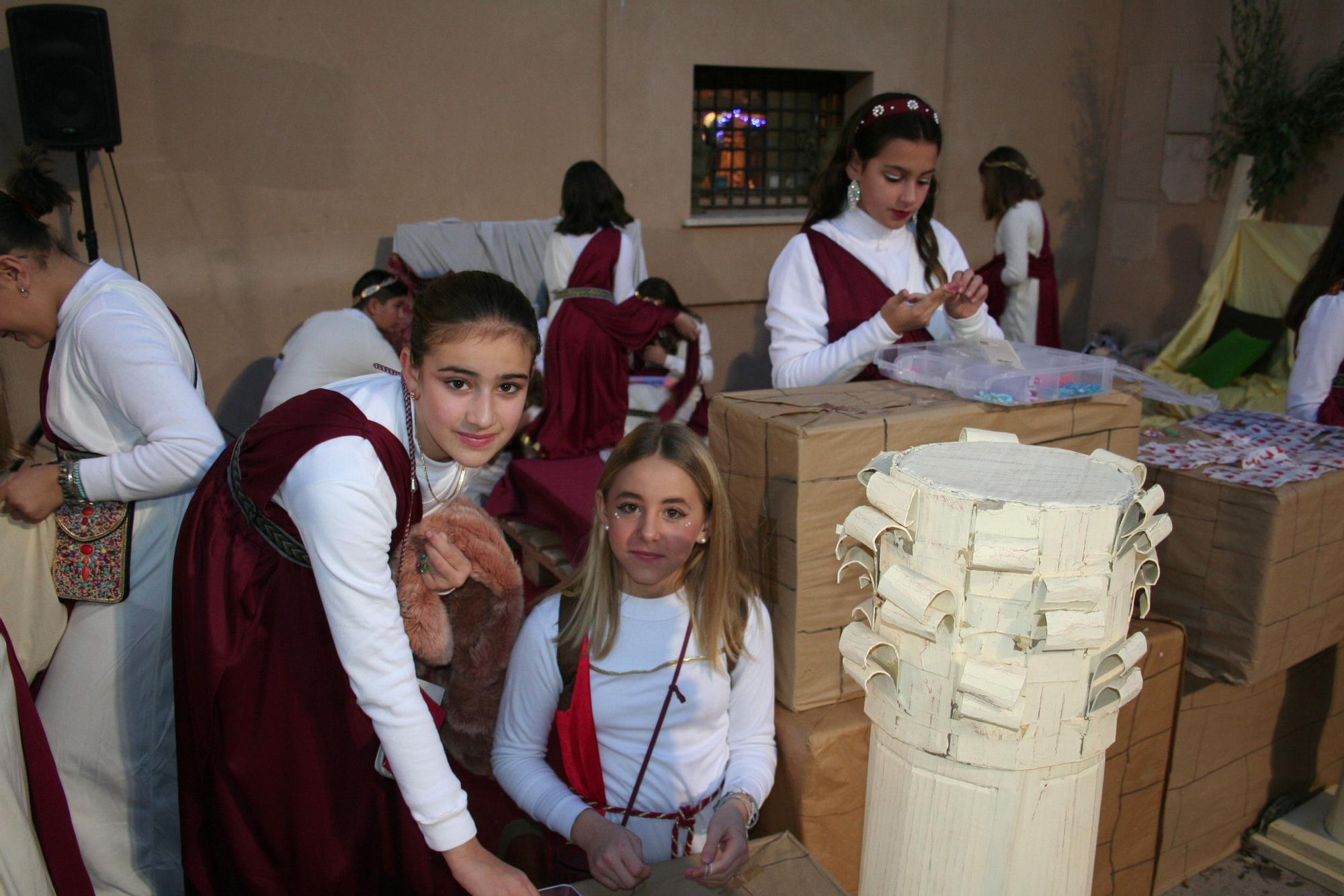 Belén Viviente del colegio San Francisco de Lorca