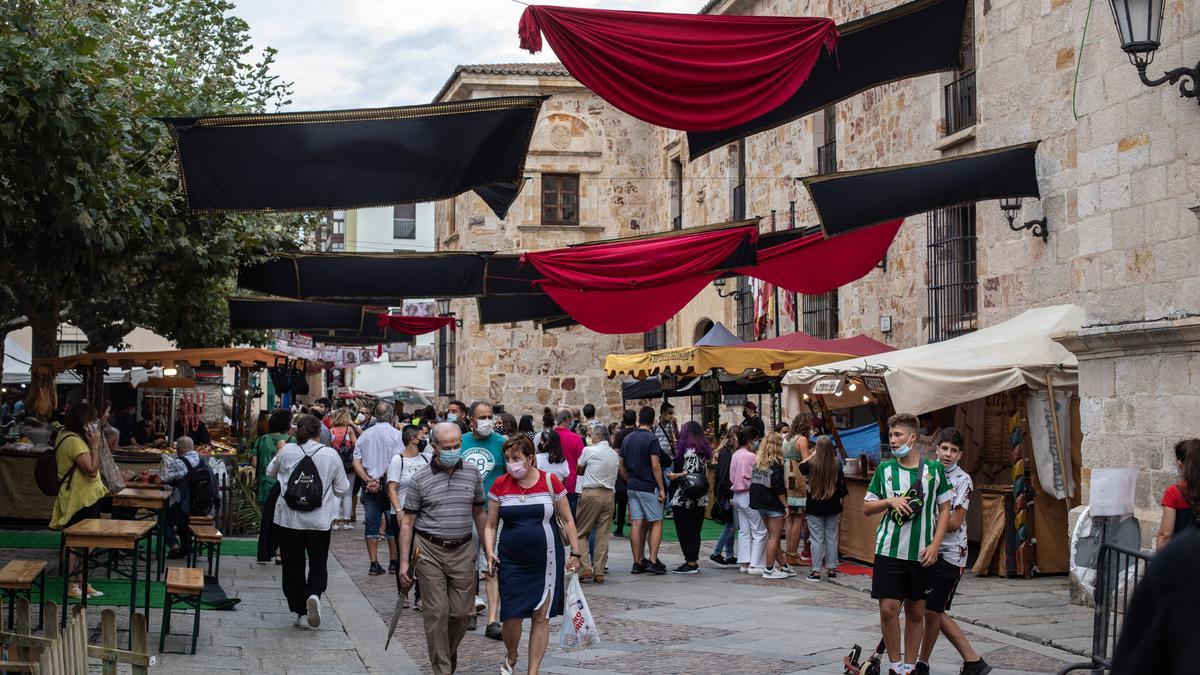 Mercado medieval en Zamora.