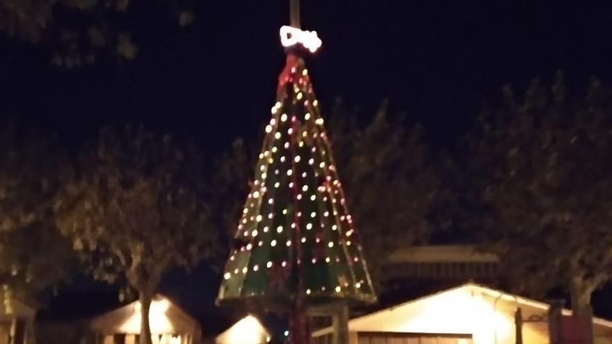 El árbol de Navidad de Santa Bárbara