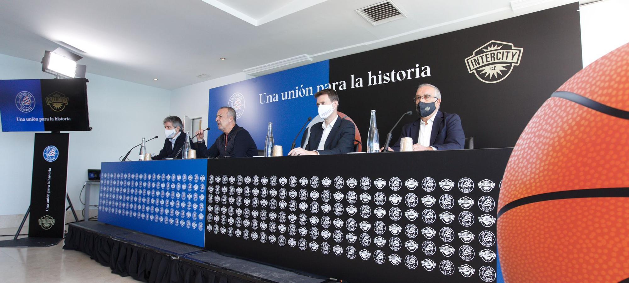 Acto de unión entre el Intercity y el Lucentum