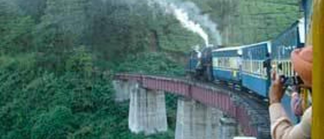 Un tren de montaña indio.