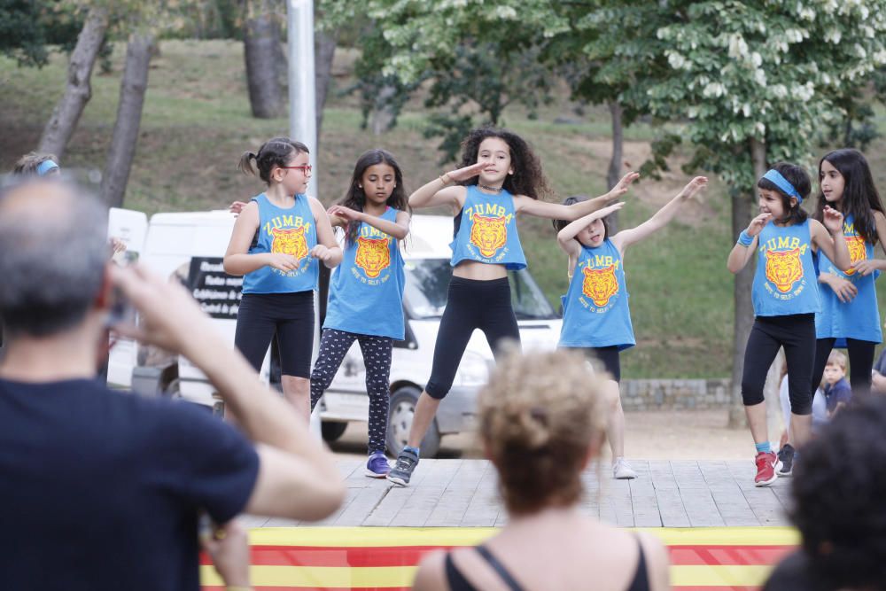 Exhibició d’aus rapinyaires per celebrar la festa de les Pedreres