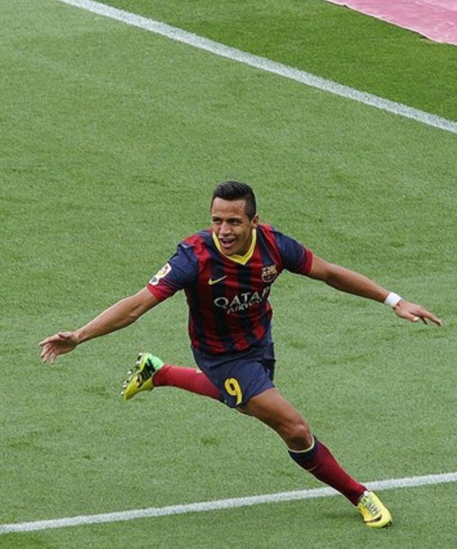 Las imágenes de Alexis Sánchez en el FC Barcelona