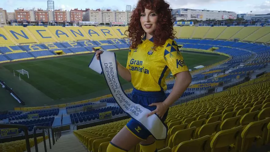 Carla Miranda, candidata a Reina del Carnaval de Las Palmas de Gran Canaria