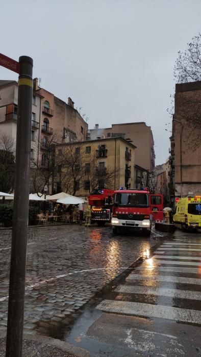 Incendi al restaurant Konig al Barri Vell de Girona