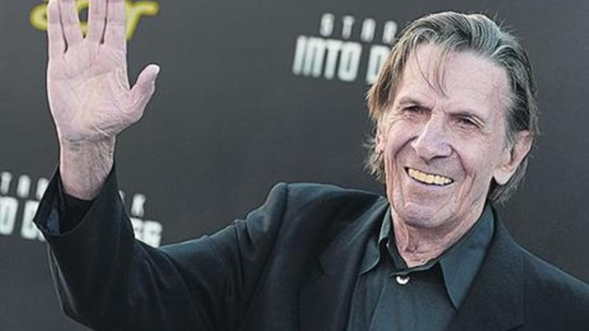 Nimoy, en el estreno de 'Star Trek: En la oscuridad', en mayo del 2013.