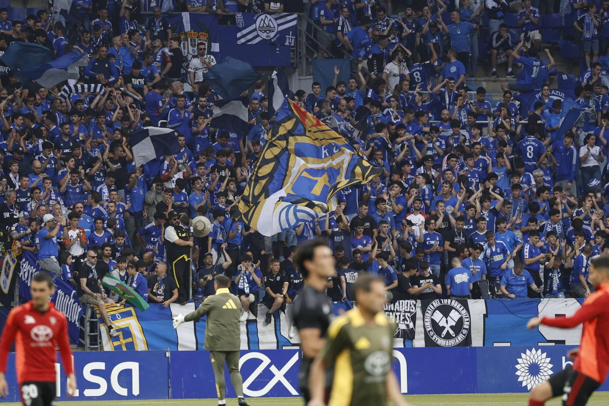 Así se vivió en el Carlos Tartiere la final del play-off entre el Real Oviedo y el Mirandés