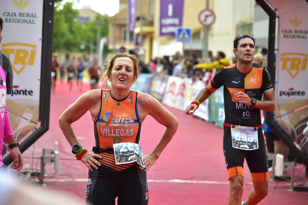 Llegada del triatlón de Fuente Álamo (I)