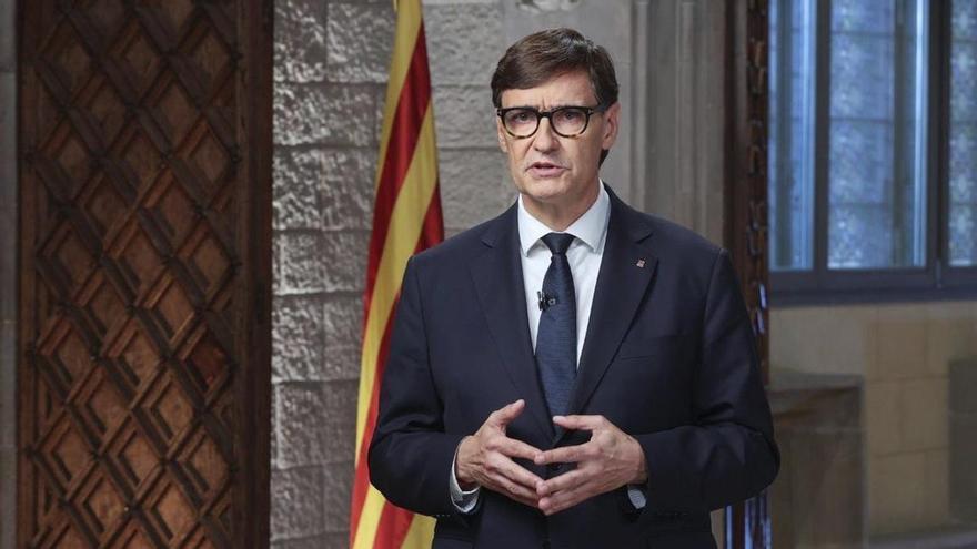 Illa demana combatre l’"odi" en el discurs de la Diada