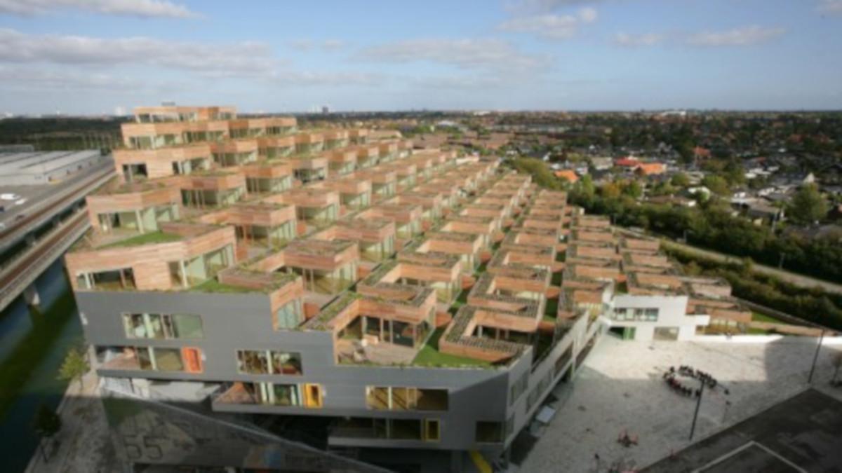 Mountain Dwellings en Dinamarca