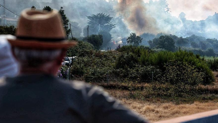 Los nacionalistas exigen una base de helicópteros para los incendios forestales