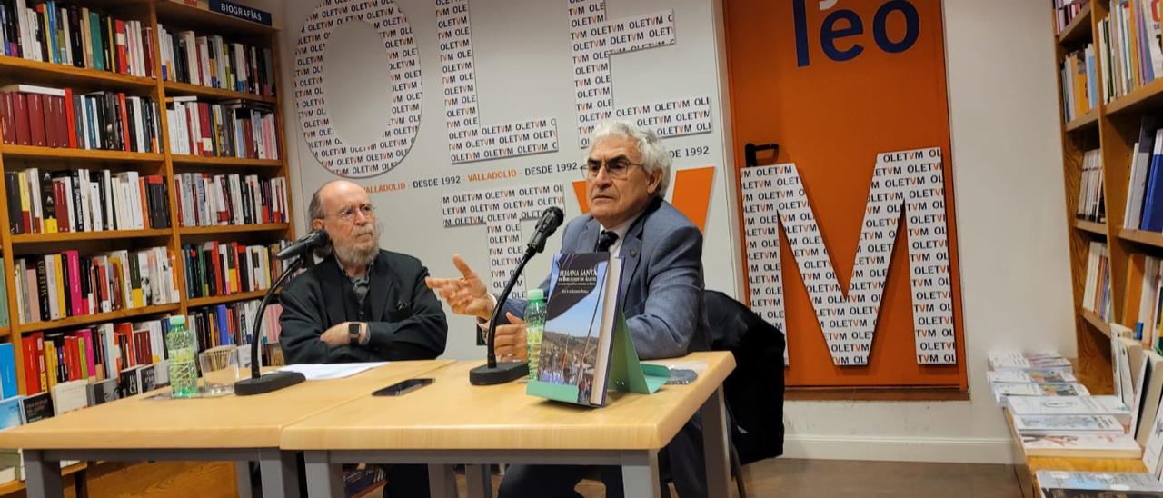 Joaquín Díaz y José Luis Alonso presentan el estudio etnográfico sobre la Semana Santa de Bercianos de Aliste