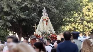 La Fuensanta ya descansa en la Catedral y la Feria se desata en la ciudad de Murcia