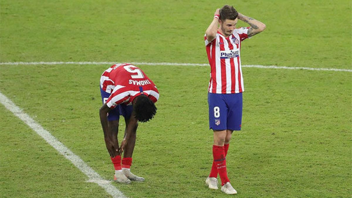 Los penaltis de Saúl y Thomas condenaron al Atlético de Madrid