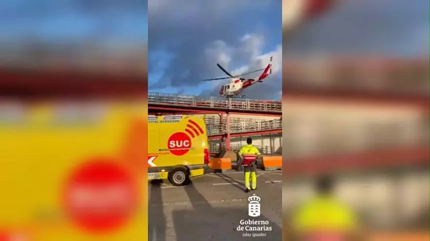 Dispositivo de emergencias por un varón fallecido en la costa de La Guancha (Tenerife)
