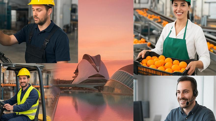 Oportunidades laborales en Valencia: más de 100 vacantes con incorporación inmediata en producción, cítricos, logística y atención al cliente