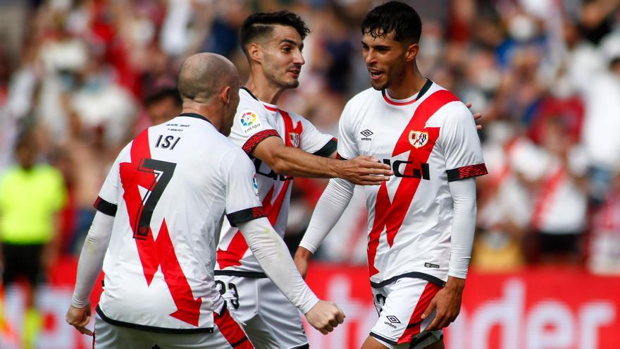 El Rayo Vallecano se adelantó en el minuto 52.