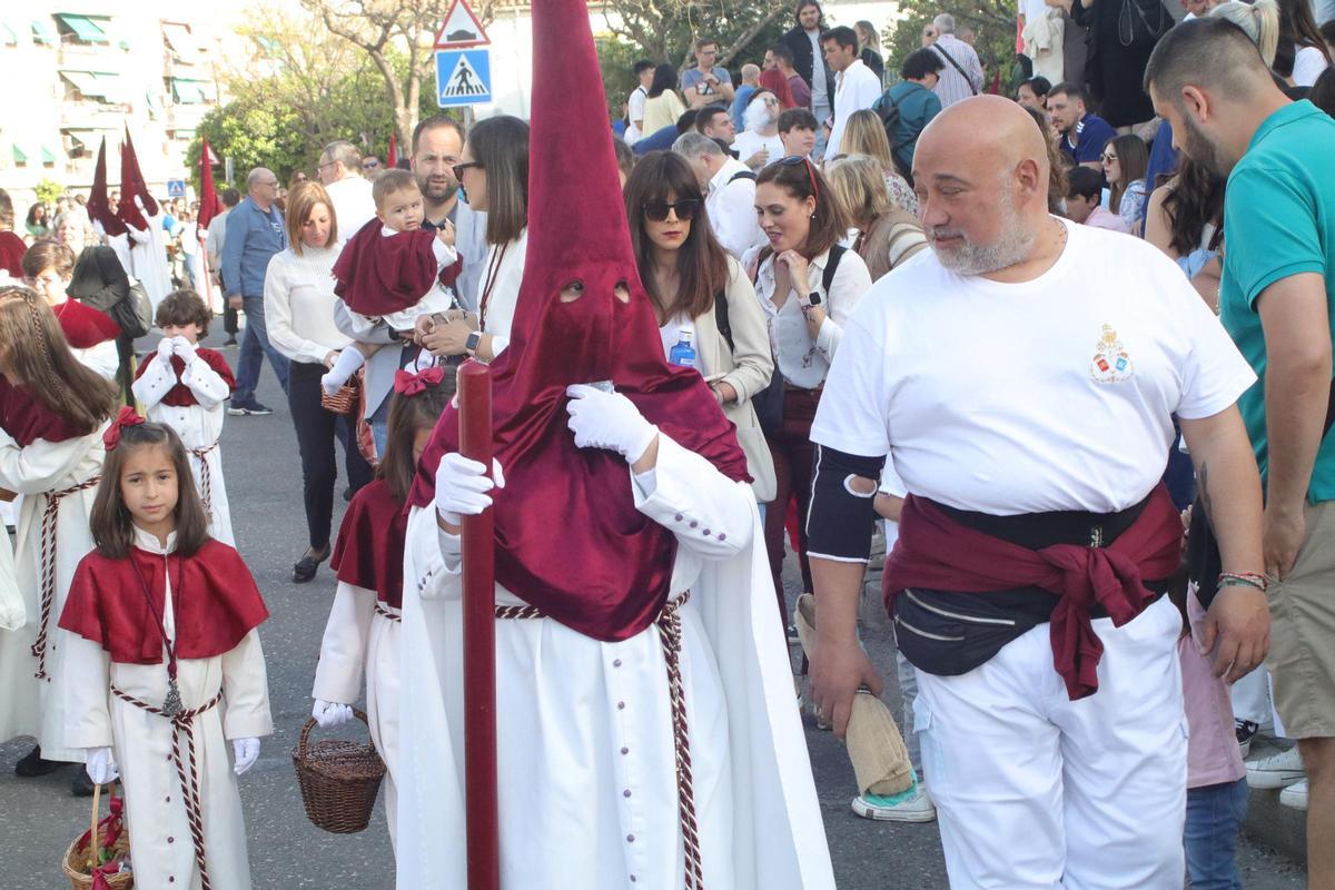 La Hermandad de la Vera Cruz en la tarde del Lunes Santo La Hermandad de la Vera Cruz en la tarde del Lunes Santo