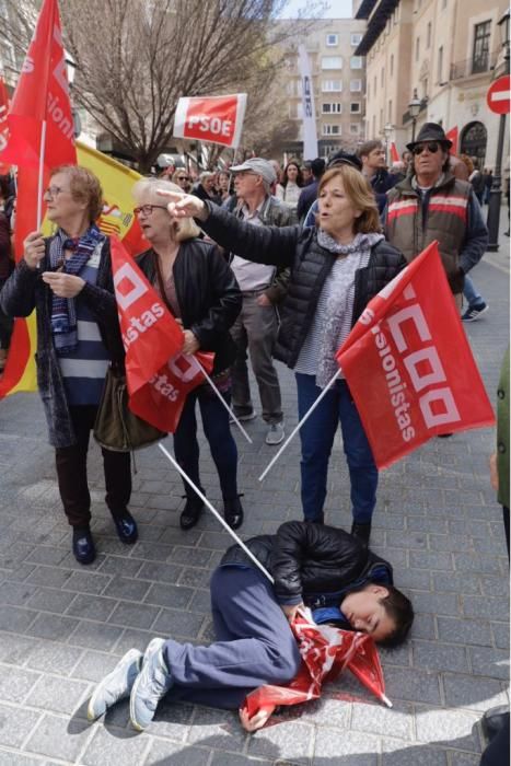Mallorca geht für höhere Renten auf die Straße