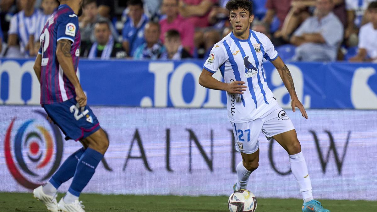 Naim García, jugador del CD Leganés