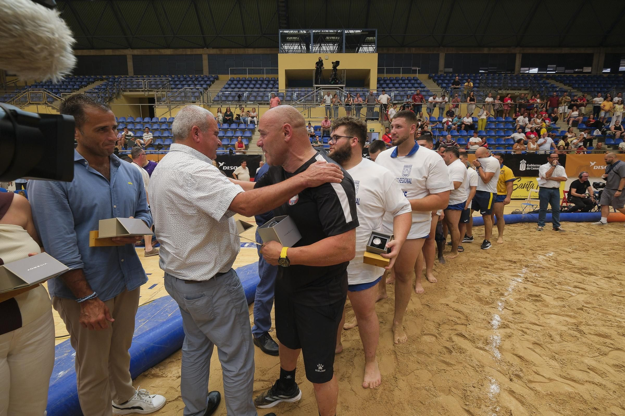 Final del torneo DISA Gobierno de Canarias de Lucha