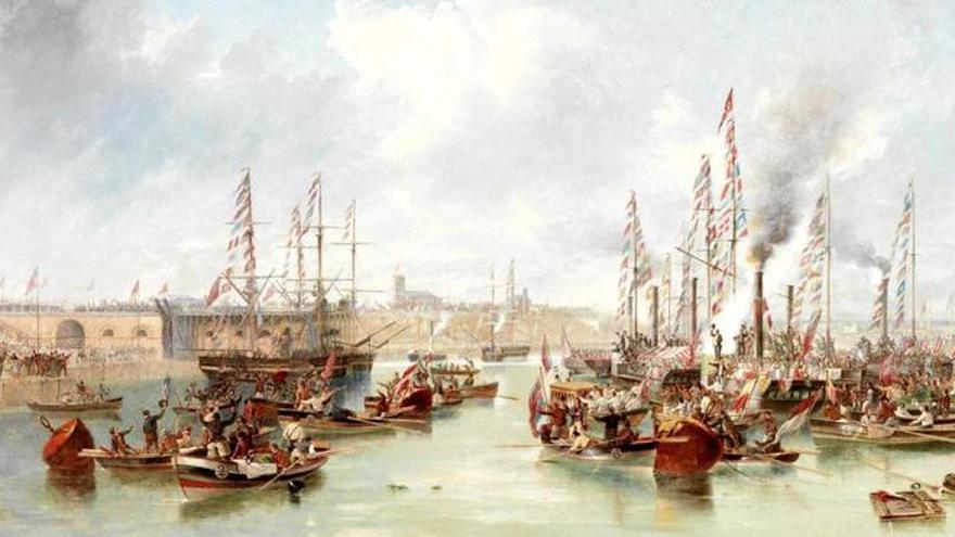 Los astilleros de Sunderland, origen de la embarcación.