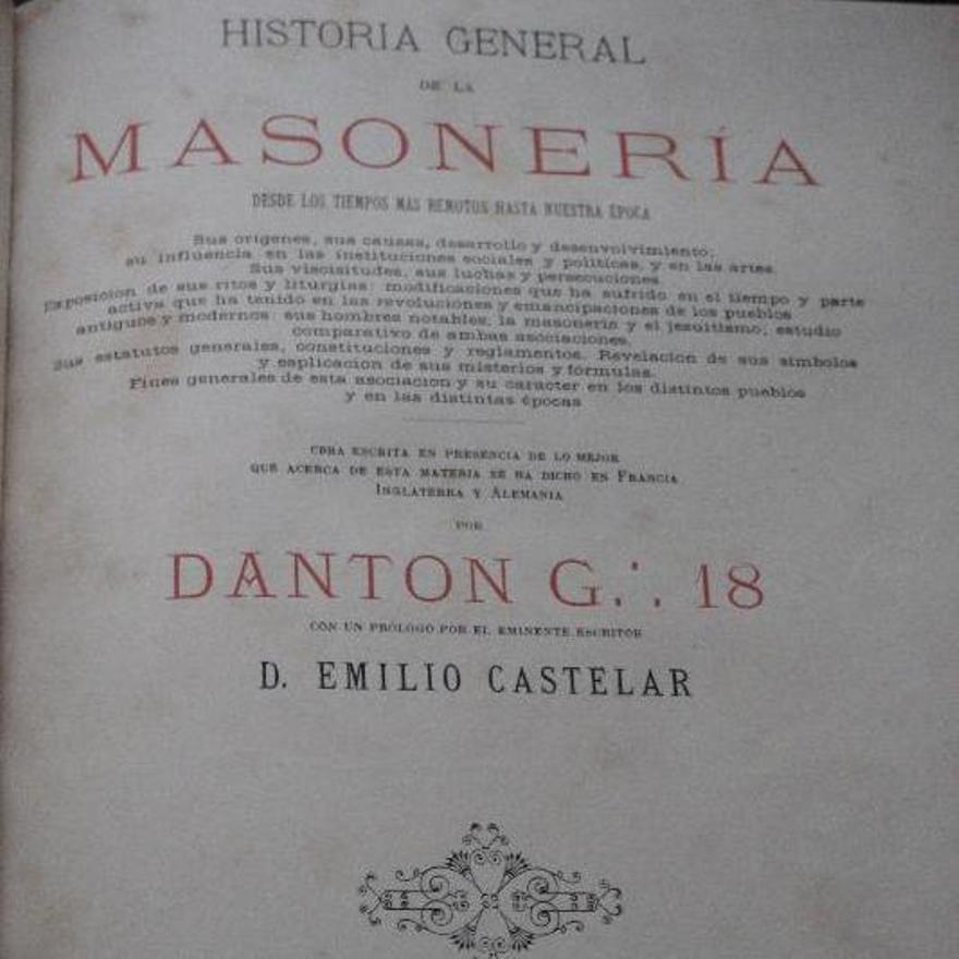 Prólogo de Castelar a la Historia de la Masonería.