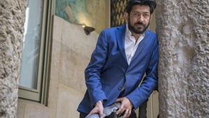 Siddhartha Mukherjee,ayer en la Pedrera.