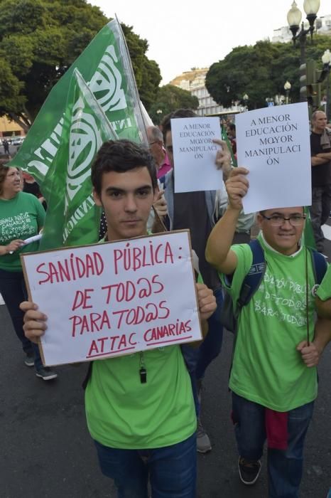 Manifestación por la Huelga general educativa