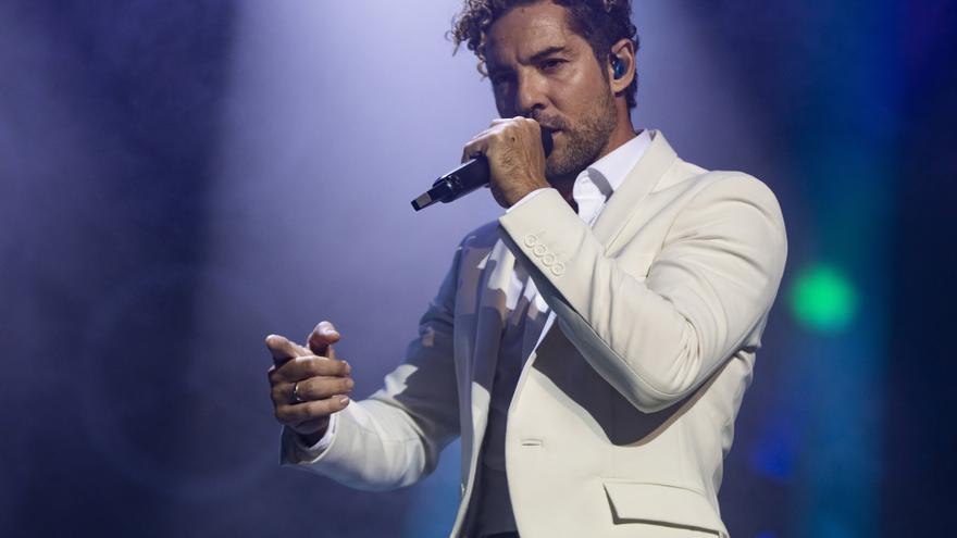 David Bisbal en concierto, en una imagen de archivo.