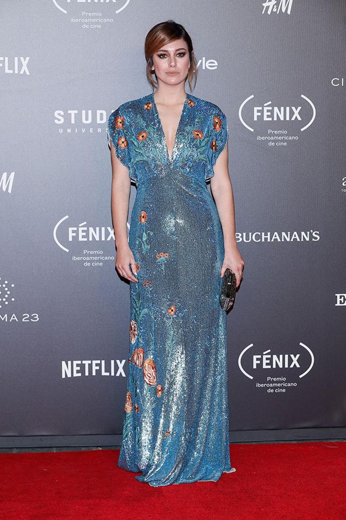 Blanca Suarez con vestido de Temperley London en los premios Fénix