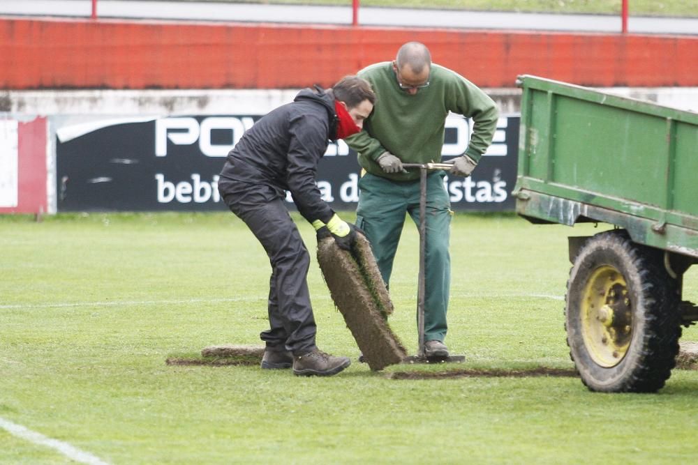 Entrenamiento del Sporting de Gijón