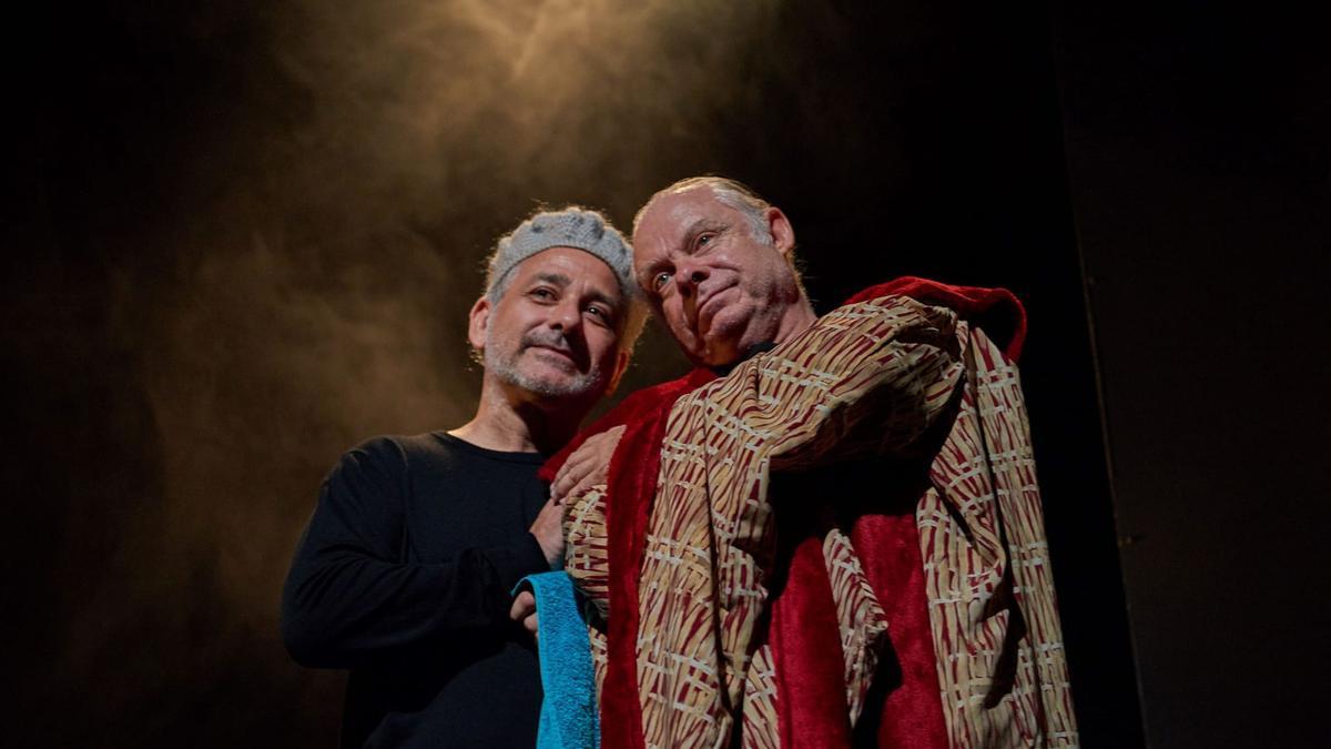 Carles Castillo y Carles Montoliu son los protagonistas de esta obra teatral.