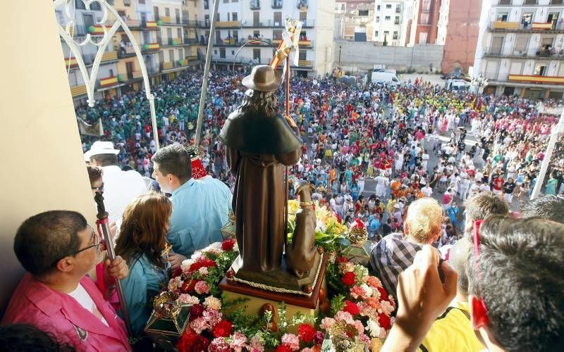 Fotogalería del chupinazo de San Roque en Calatayud