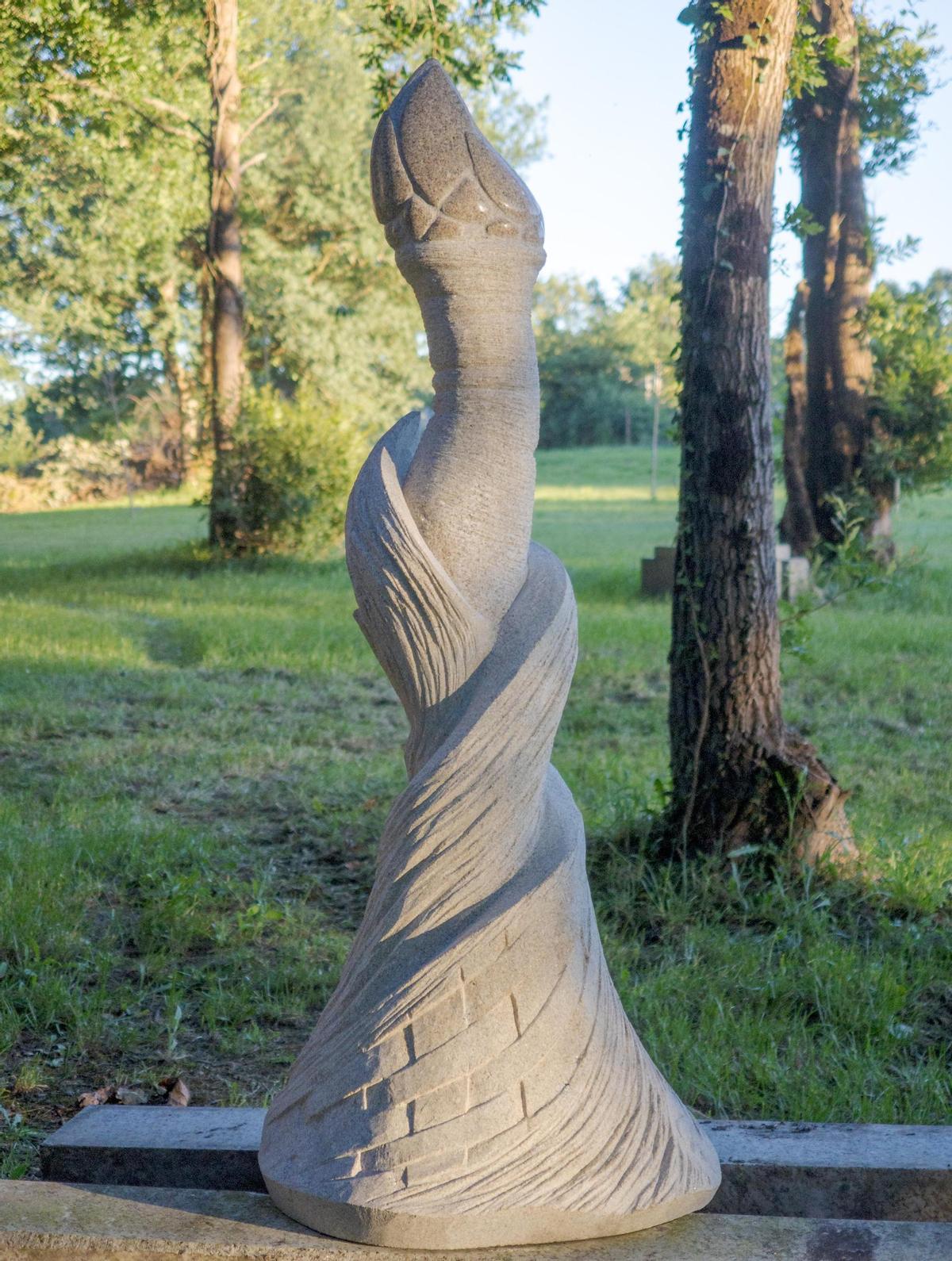 Imagen de la obra 'La mer', el percebe gigante con el que José Sampedro Caamaño ganó el concurso.