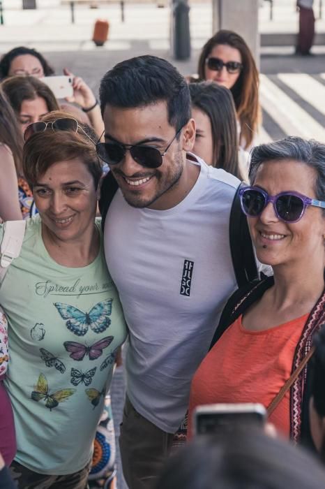 Llegada de artistas del Isla Bonita Love Festival 2019 a La Palma