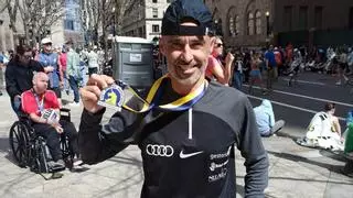 Un ibicenco tiene a tiro completar los Seis Grandes Maratones del Mundo