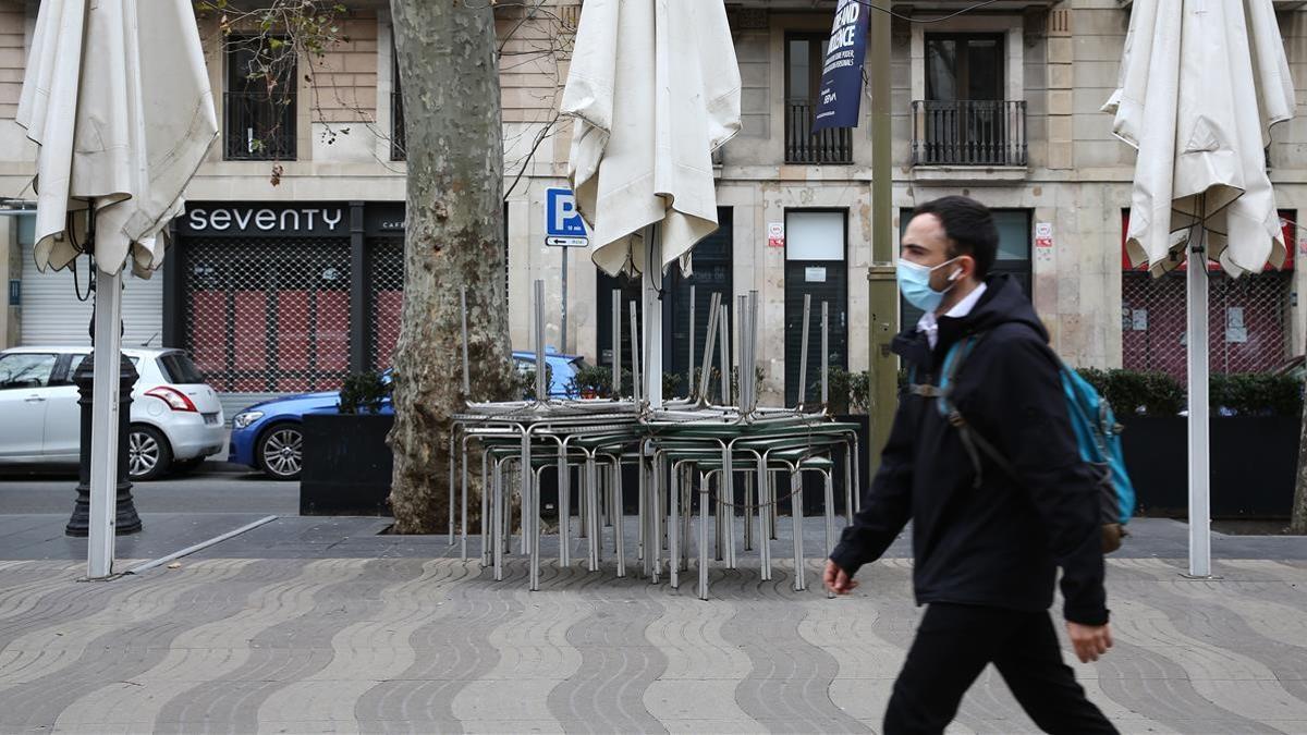 TERRAZAS CERRADAS EN EL CENTRO DE BARCELONA