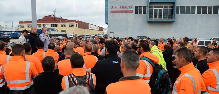 Asamblea de estibadores del Puerto de La Luz