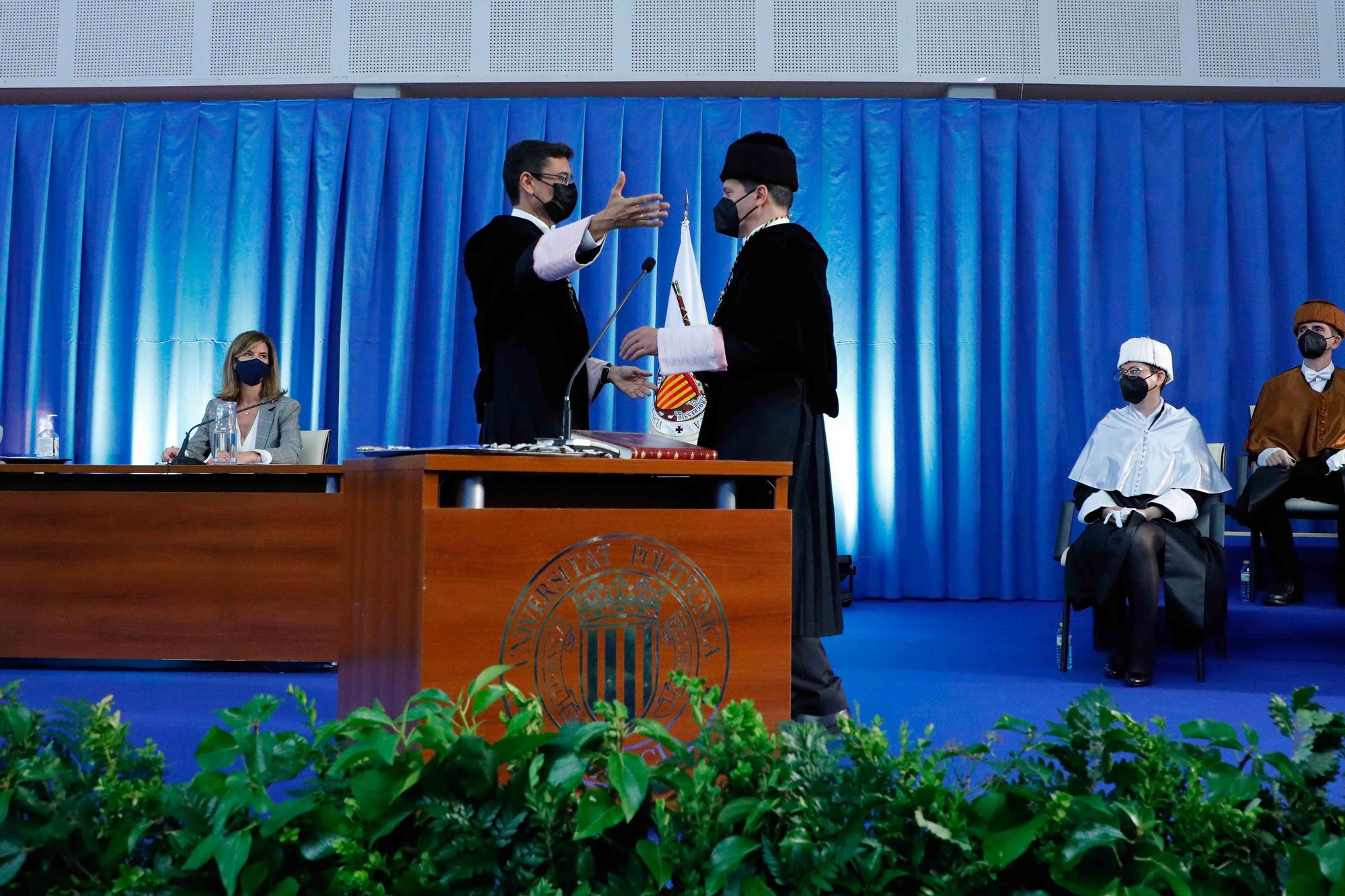 Toma de posesión del nuevo rector de la UPV, José E. Capilla