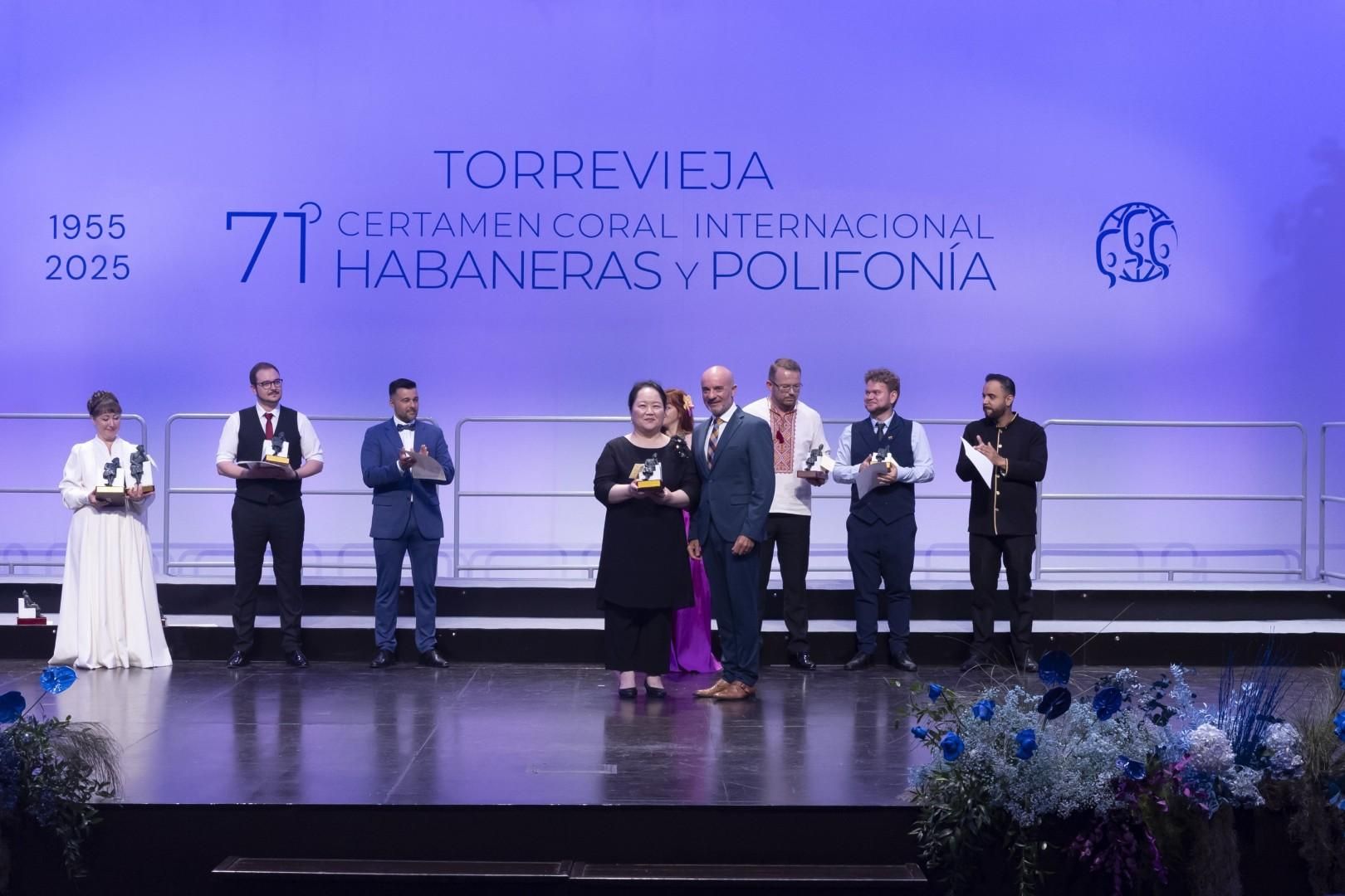 Así fue la clausura del Certamen de Habaneras en Torrevieja