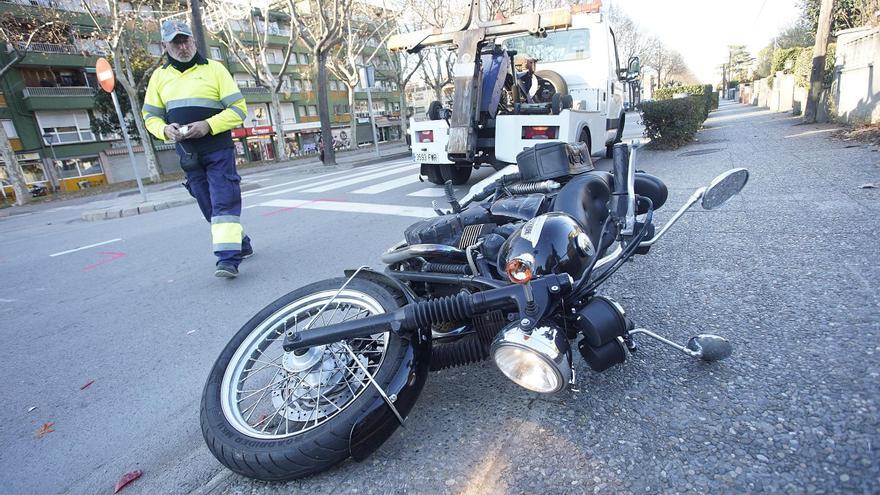 Descobreix els carrers amb més accidents de Girona