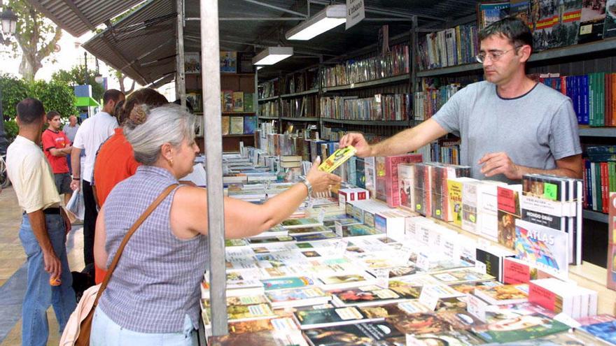 Una imagen de la edición anterior de la Feria del Libro de Marbella.