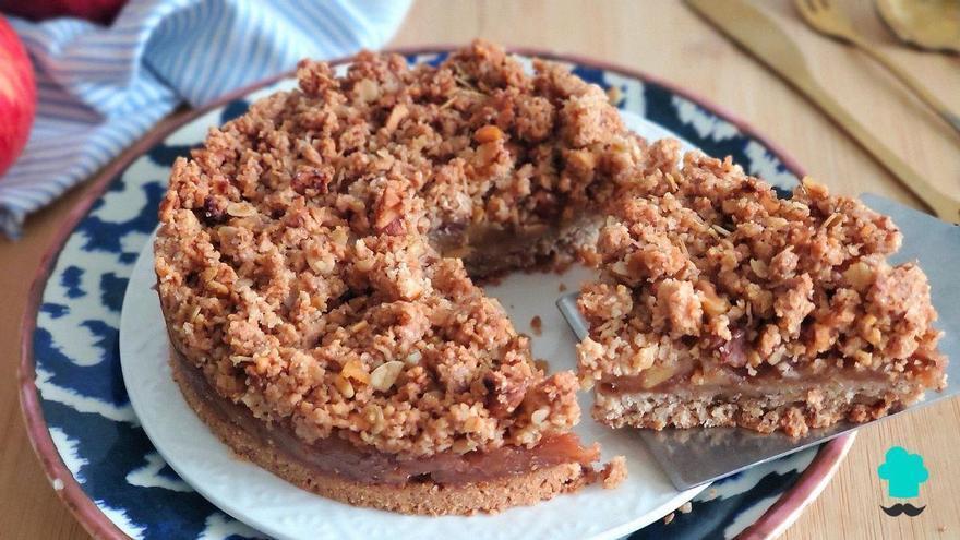 Crumble de manzana sin harina: el postre crujiente perfecto 
