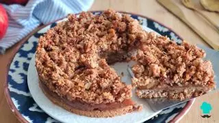 Crumble de manzana sin harina: el postre crujiente perfecto para calmar el antojo de dulce