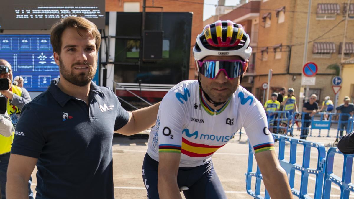 Alejandro Valverde, en la pasada Vuelta a Murcia