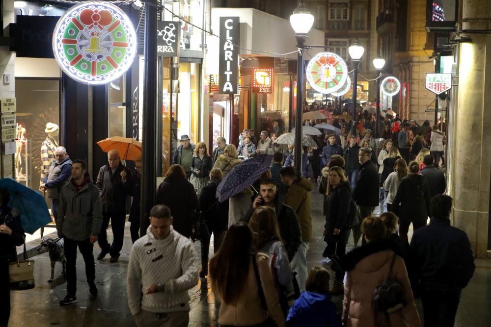 Luces de Navidad en Gijón