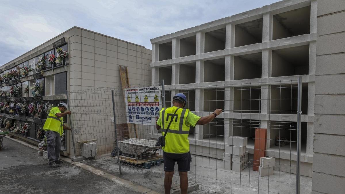 NUEVOS NICHOS CEMENTERIO NUEVO ELCHE